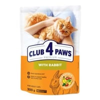 طعام القطط البالغة بلحم الارنب club4paws