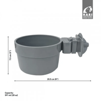 زولكس ماكلية تعليق 12 سم 500 مل - رمادي