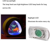 حوض للأسماك مع فلتر طاقة بإضاءة ليد Sunsun Mini Aq...