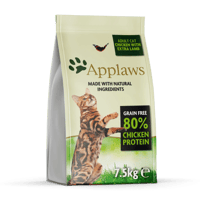 ابلاوز طعام جاف للقطط البالغة - دجاج مع لحم الضأن...