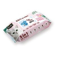 كيت كات 5 في 1 مناديل للقطط برائحة بودرة الاطفال