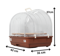 قفص نقل الببغاوات والطيور