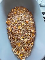 خلطة مشكلة لطيور الحمام والطيور البرية والدواجن