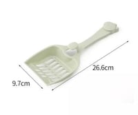 مجرفة لتنظيف رمل القطط بألوان مختلفة