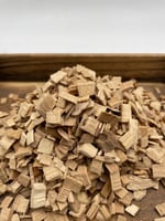 نشارة خشب قطع wood chips متوسط 6-10 مل