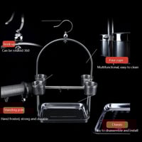 استاند استانلس للطيور والببغاوات الاليفة