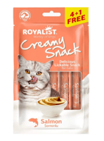 مكافئات بالسالمون Royalist creamy snack 75g