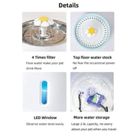 نافورة للقطط والحيوانات الاليفة