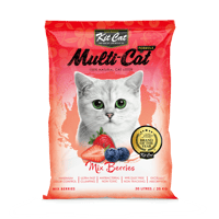 كت كات رمل توت وفراولة 20kg