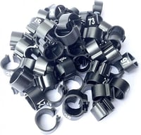 حجول حمام بلاستيك مقاس 8 - 10 ml