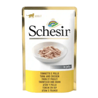 شيزر تونة و دجاج في جيلي طعام رطب للقطط البالغة ،...