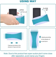 فرشاة تنظيف مغناطيسية لحوض السمك والطحالب الزجاجية