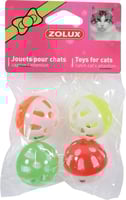 زولكس لعبة قطط 4 كرات مع اجراس