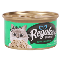 ريقالوس معلبات التونة في المرق طعام رطب للقطط