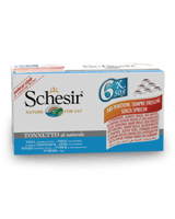 شيزر معلبات متعددة تونا وجبة طبيعية في الماء المطه...