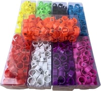 حجول حمام بلاستيك مقاس 8 - 10 ml