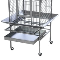 قفص ببغاء كبير مع استاند علوي