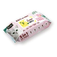 كيت كات 5 في 1 مناديل للقطط برائحة الليمون