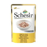 شيزر تونة و دجاج في جيلي طعام رطب للقطط البالغة ،...