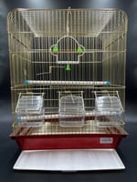 قفص طيور ذهبي 3 معلف