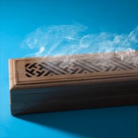 مبخرة ذكيه خشب كبيره