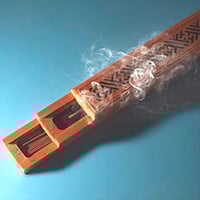 مبخرة ذكيه خشب كبيره