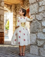 فستان رمضاني بتطريز انيق