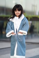 فروه شتويه بالاسم _ازرق