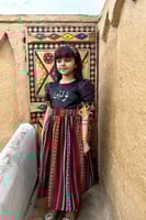 فستان يوم التاسيس سدو تراثي