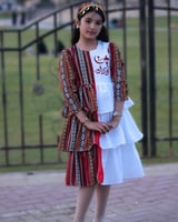 فستان سدو احمر رمضاني