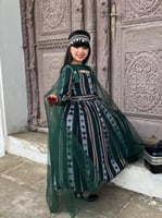 فستان بناتي يوم التأسيس