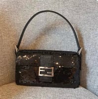 Small black sequins