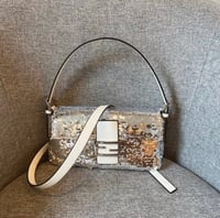 Small silver sequins