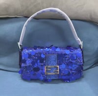 Large blue sequins