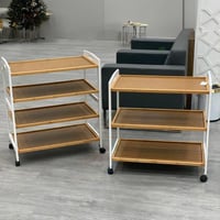 عربية تقديم من الخشب