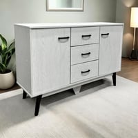 دولاب تخزين خشبي بتصميم عصري