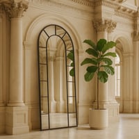 مرآة فيورا – بإطار حديدي أنيق وحجم كبير