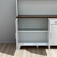 دولاب قهوة متعدد الاستخدام – تصميم عملي وأنيق