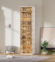 وحدة تخزين الأحذية العمودية – 10 طبقات