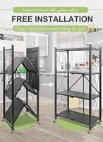 أرفف تخزين قابلة للطي