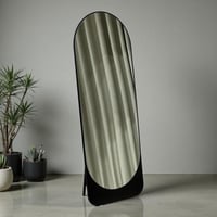 مرآة أرضية بطول كامل بتصميم عصري – قابلة للوقوف أو...