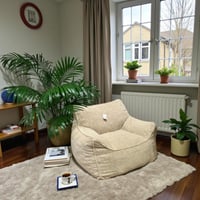 كرسي استرخاء مريح بتصميم عصري – مقاس 110×90×78 سم