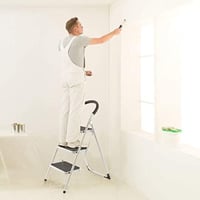 سلم قابل للطي وسهل التخزين 3 دور