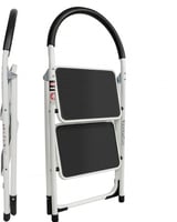 سلم قابل للطي وسهل التخزين 2 دور