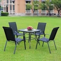 جلسة حديقة 4 كراسي متوفرة بلونين