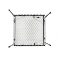 طاولة قابلة للطي بلون ابيض