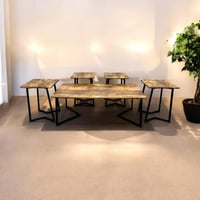 طقم طاولات 5 قطع