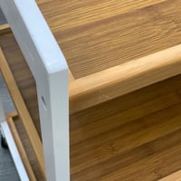 عربية تقديم من الخشب