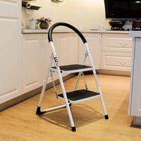 سلم قابل للطي وسهل التخزين 2 دور