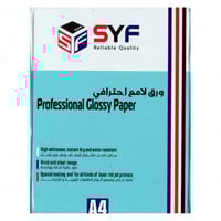 ورق syf لاصق لامع شفاف (استكر) /25 ورقة